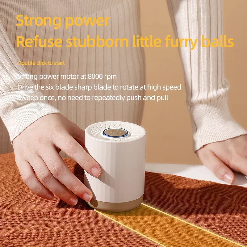 Xiaomi Lint Remover Portable Cloth Fabric Shaver Fluff Pellet Remove Machine Hairball Trimmer For Clothes Sweater Home Use 4