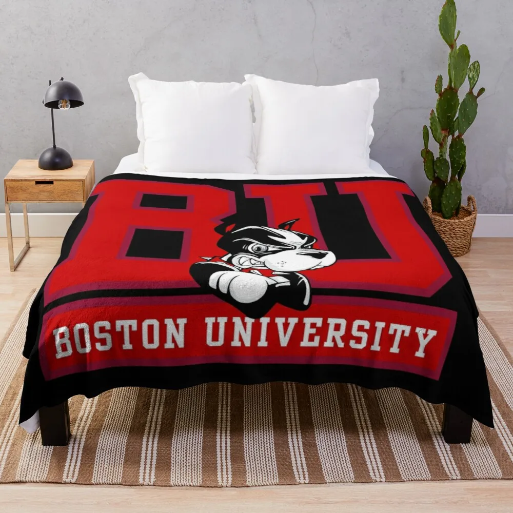 

Popular, Boston-Icon Throw Blanket soft plush plaid flannels beach blanket soft