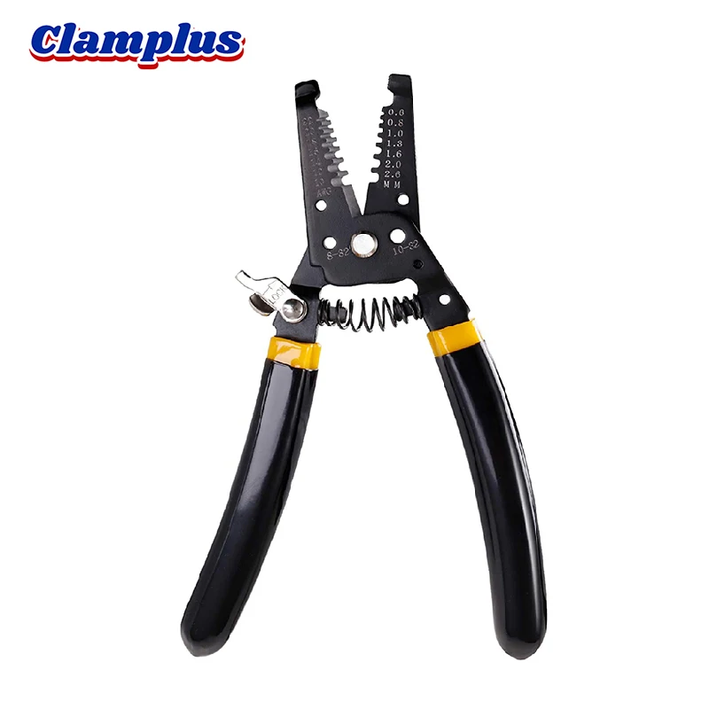 

7in Wire Stripper 10-22AWG Cutter Crimper,Copper Wire Stripping Tool And Multi-Function Hand Tool Mini Clamp Tool