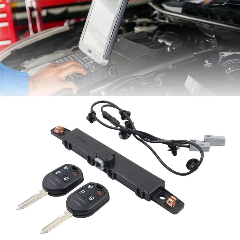 F150 2011-2014 BC3Z19G364A용 2PCS 자동차 키가 있는 원격 시작 시스템