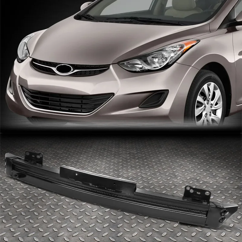 US For 2013 2014 2015 Elantra GT OE Style Black Steel Front Bumper Reinforcement Impact Bar