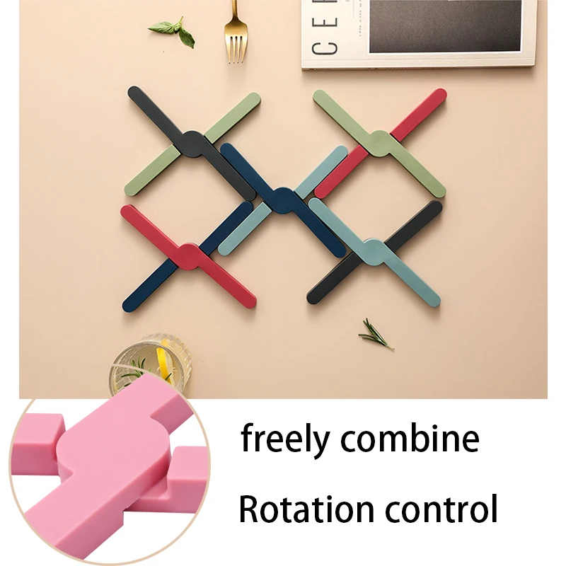 X Shaped Silicone Heat Resistant Pad Detail 6