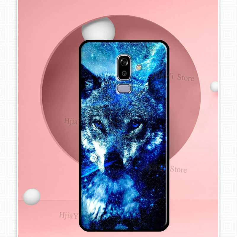 Wolf Galaxy Soft Cover Case - Animal Design Smartphone Protection