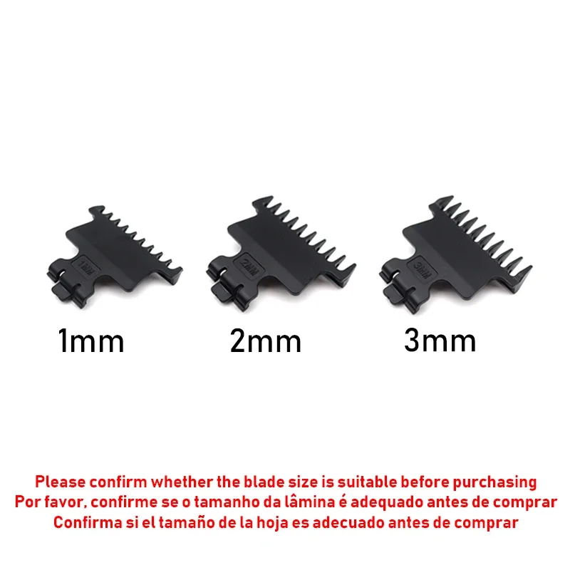 3 Pcs Professional Hair Trimmer Limit Comb Universal Guards for Madeshow M6 M11 R55 R55F P700 P700F JRL 2020T FF1T JUCAI PRO
