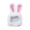 Cat Decorative Pet Products New Warm Cat Head Cover  Plush Cat Lamb Clothes Accessories Hat Rabbit Hat Pet Ear C2V9 3
