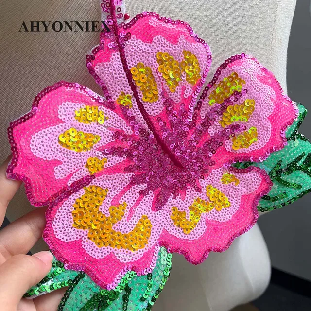 Toppe Ricamate Con Fiori - 24 Pezzi Applicabili A Ferro - Per Abbigliamento, Borse, Accessori - Decorazione Fai-Da-Te - Foto 6