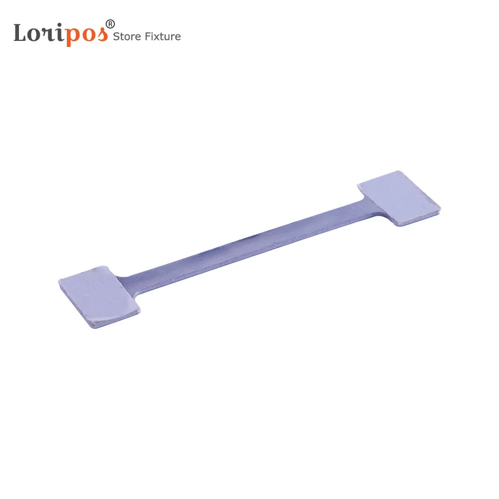 Adhesive Aluminum POP Twister, Price Tag Flexible Sigh Holder Metal Strip Wobbler Arm Stem Advertising Pads Display Shelf Talker