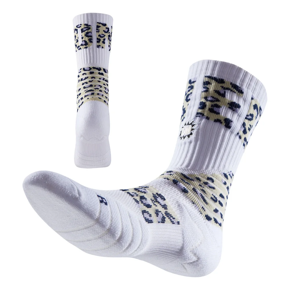 Leopard Compression Basketball Socks