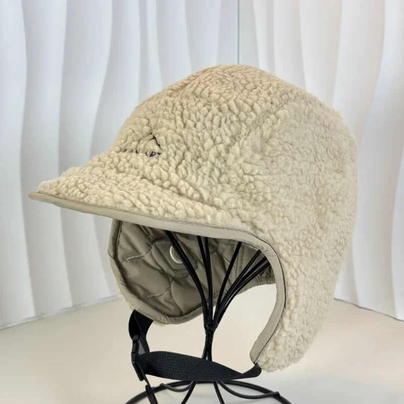 Winter Hat Winter Men Women Trapper Aviator Trooper Earflap Warm Waterproof Ski Down Hat Bomber Cap Ear Protectors Hats Reversible Wearable