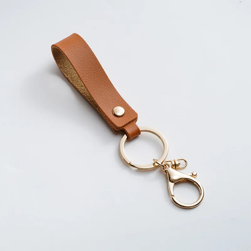 Key Chains Rope Keychains Women's Pendant Gun Plated Metal Car Keychain Business Men's Key Rings Buckle