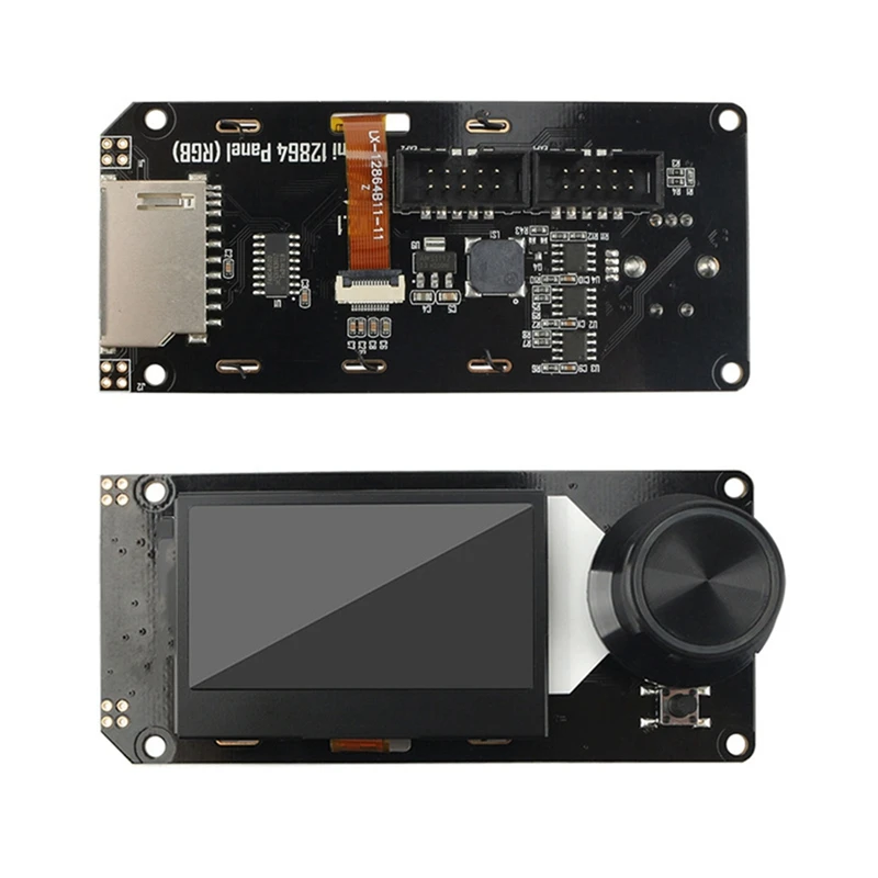 Hot TTKK Type B Mini 12864 Display MINI12864 V2.1 LCD Screen RGB Backlight White Support Marlin DIY With SD Card For SKR, α ǰ