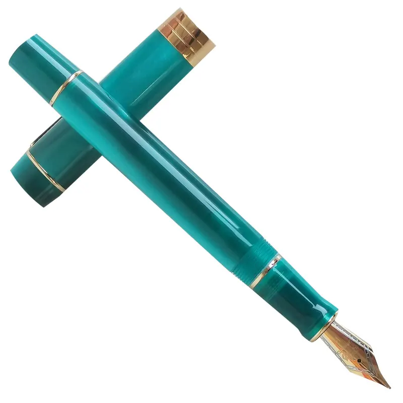 2022 Jinhao 100 Centennial Resin Fountain Pen Nib Fine 18KGP Golden Clip Business Office Gift Pen For Graduate Business Office
