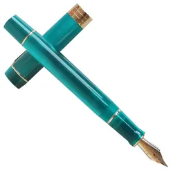 2022 Jinhao 100 Centennial Resin Fountain Pen Nib Fine 18KGP Golden Clip Business Office Gift Pen For Graduate Business Office