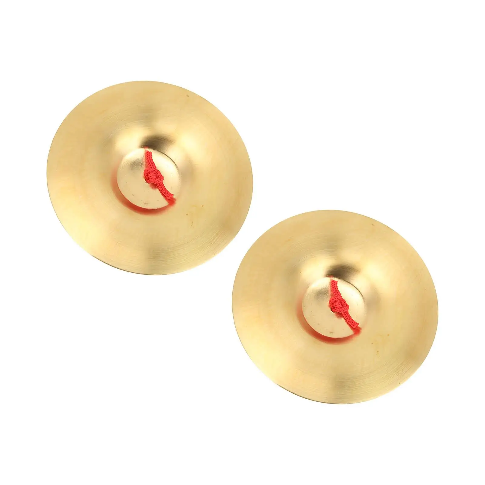 1 Pair Brass Gong Cymbal Percussion Instrument Educational Tool for Early Learning