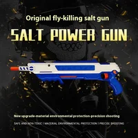 3.0 New Laser Aiming Salt Gun Fly Killer Toy Flie Shooting Accurate Aiming Mosquito Adult Simulation Game Toys Children Gift 2