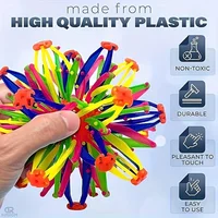 Large Retractable Ball, Expandable Breath Ball Toy Ball, Calming and Stress Relief Toys, Yoga Relaxation Accessories 3