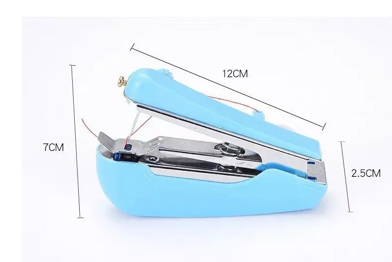 Household handheld portable mini manual sewing machine handheld pocket outdoor travel small sewing machine 6
