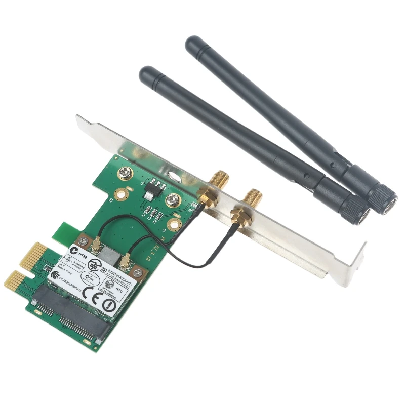 Pcie Wifi Cartão para Placa de Rede sem Fio de Banda Dupla do pc 2.4ghz e 5.8ghz para o Apoio 24bb Streaming do Jogo Bcm94325