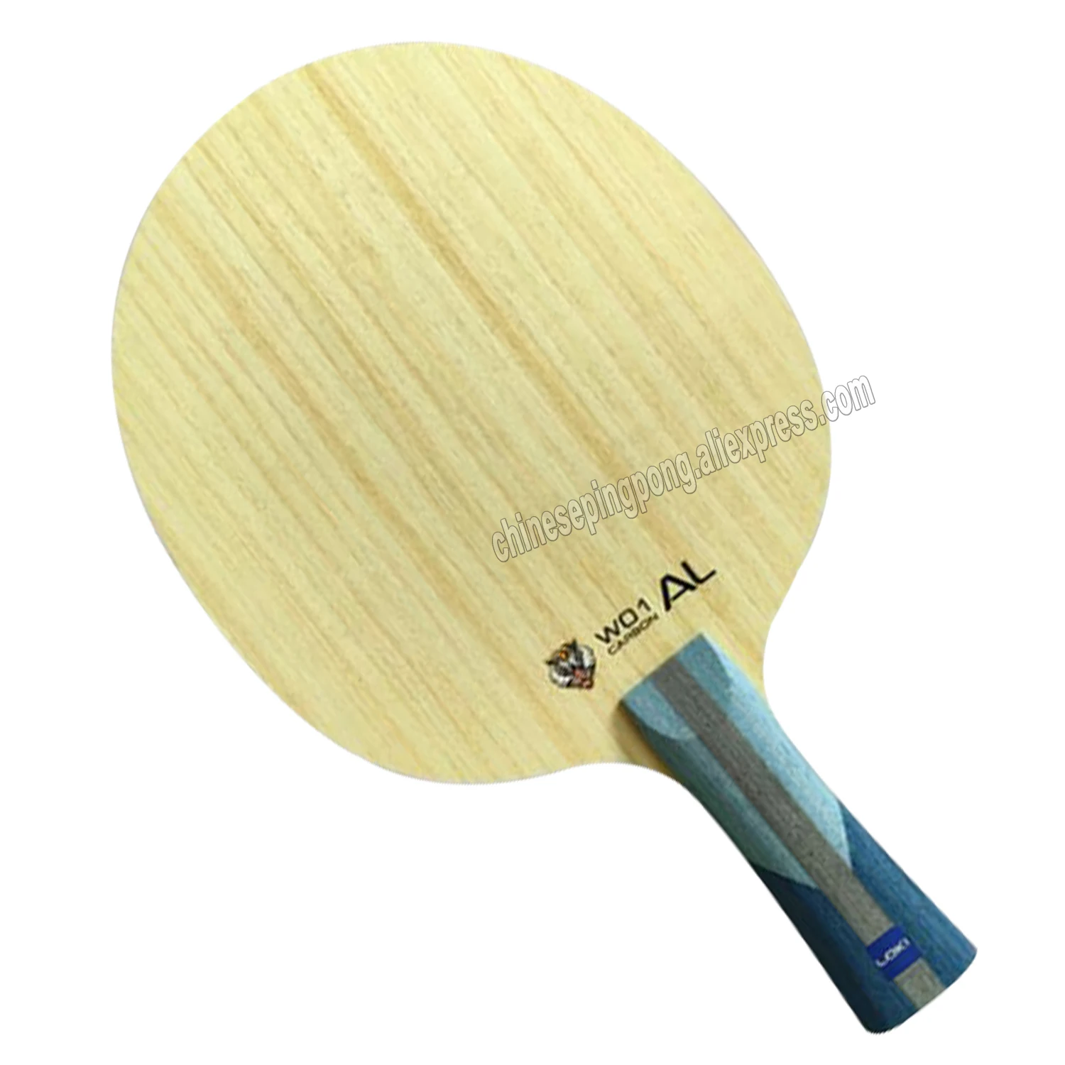 

LOKI W01 AL Super WANG HAO Blue Carbon Table Tennis Blade (5 Ply Wood+2 Carbon) LOKI Racket Ping Pong Bat Paddle