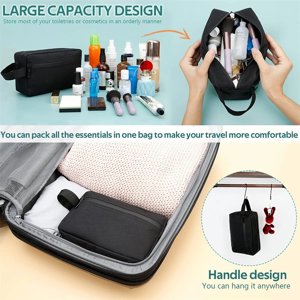 Travel Electronics and Makeup Organizer | Compact Accessories Bag