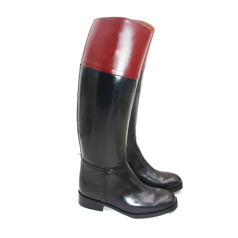 Horse Riding Boots Bright Cow Leather Leather Lining Dressage boots Equestrian Boots Unisex Horse Riding Cavallo
