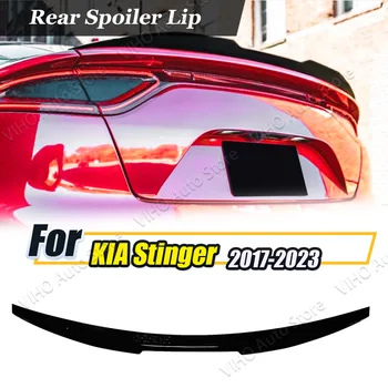 Per KIA Stinger 2017-2023 Bagagliaio di un'auto Spoiler Auto Lip Spoiler Coda Posteriore Boot Ala Decorazione ABS Fibra di Carbonio Look/Gloss Nero