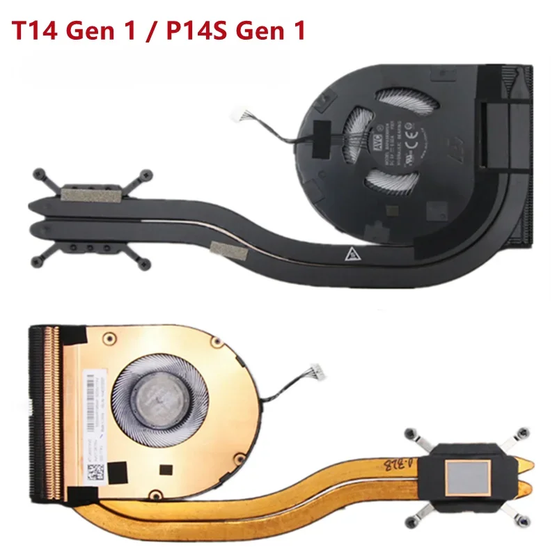 

Новый оригинальный вентилятор охлаждения ЦП радиатор для ноутбука Lenovo ThinkPad T14 Gen 1 P14S радиатор 5H40S7294 4 5H40S72946