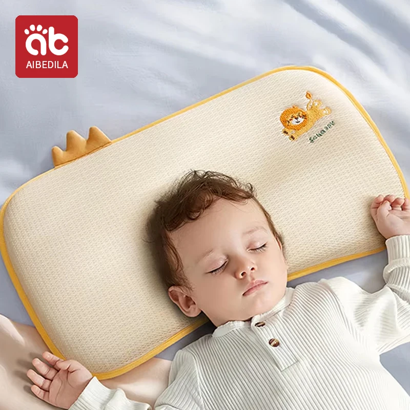 AIBEDILA Baby Pillow For Newborn Children Protective Hollow Pillows Neck Spine Protection Sleep Pillow