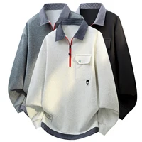 Sweat-shirt à capuche pour hommes, Streetwear, L-6XL 7XL 8XL, automne-hiver, nouveau, à séchage rapide, pour jeunes hommes, couleur unie, décontracté 5