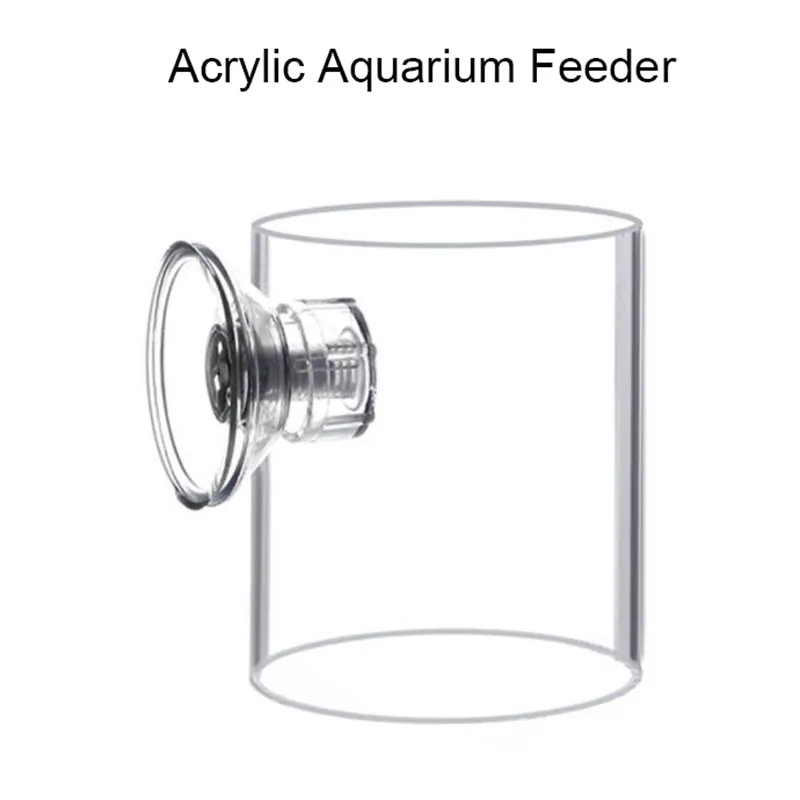 Aquarium Fütterung Ring Fisch Tank Station Schwimm Tablett Feeder