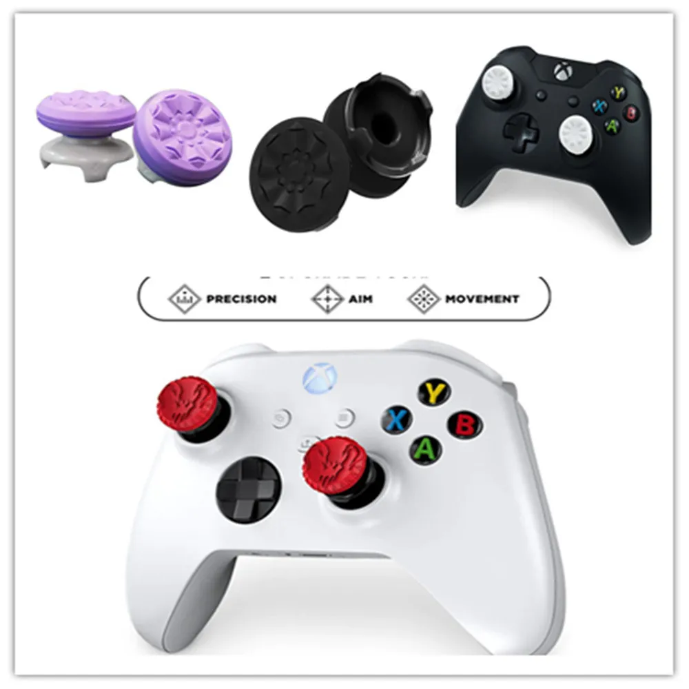 Silicone Analog Stick Caps for Xbox One Series X/S Controller