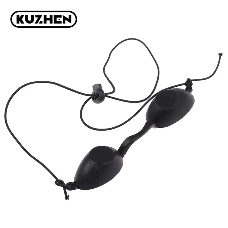 1pc Soft Sunbathing Eyewear Tanning Goggles Beach Adjustable UV Skin Tanning Eye Protection UV Glasses Black 6