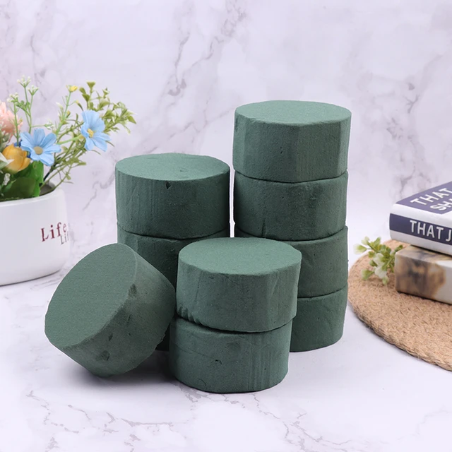  14PCS Dry Wet Samll Green Flower Floral Foam Garland