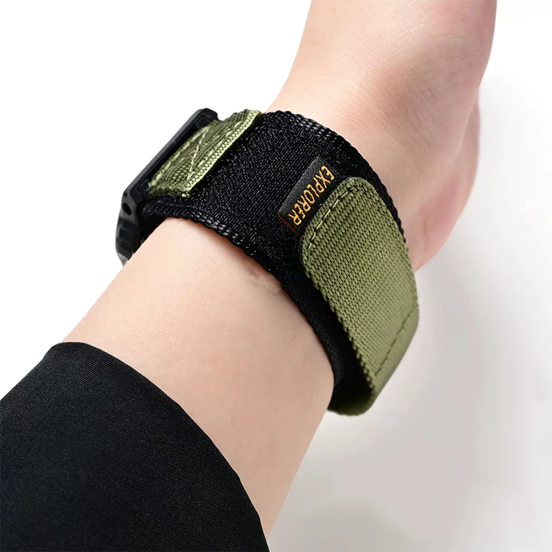 Versatile Nylon Weave Waterproof Outdoor Sport Watchband Strap