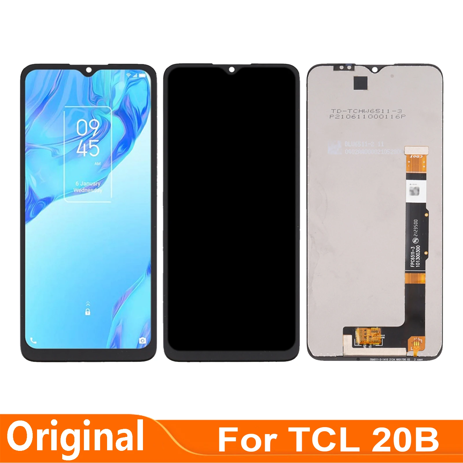 

6.52'' Original For TCL 20B 6159K 6159a 6159 LCD Display Touch Screen Digitizer Assembly Parts