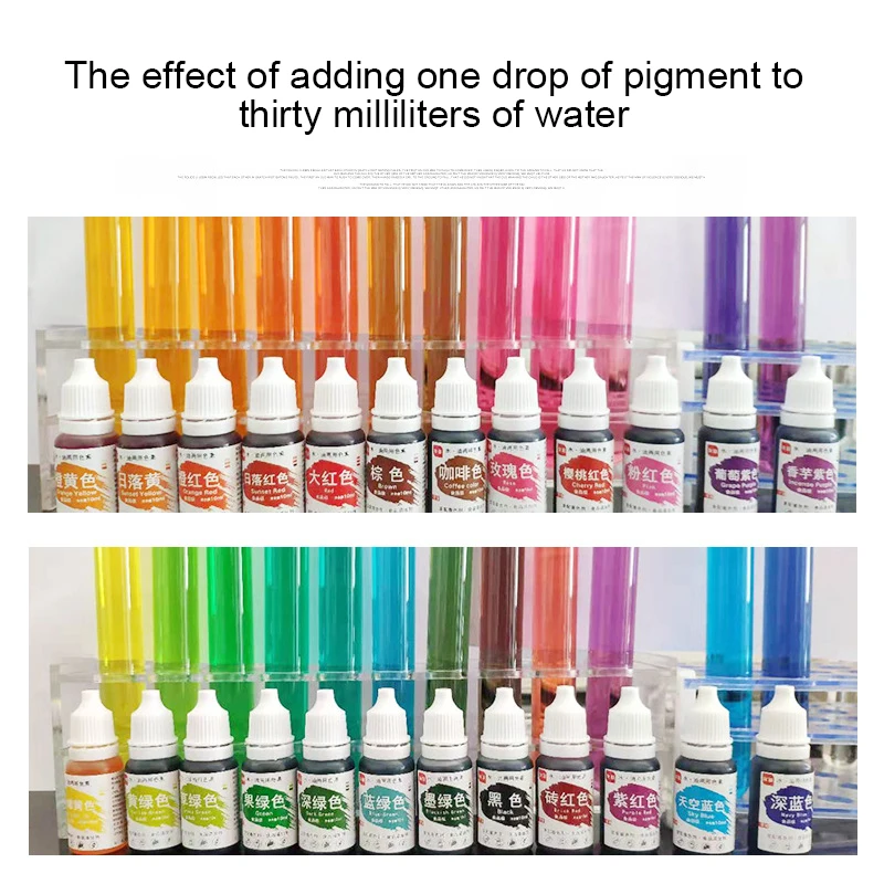 Food-Grade Coloring 24Color 10ml/Bottle for Baking Decorating Cake Cream DIY Makaron Cookies Kitchen Baking Supplies Accessories cake decoration cake decorations baking decorations cake decorating tools baking supply