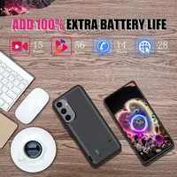 10000Mah Factory Power Bank For Samsung Galaxy S25 S24 Ultra S22 Note 20 S21 FE + Plus S20 Battery Charger Case Power Case Bank 2