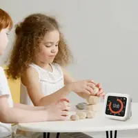 New Rotary Timer Smart Silent Visual Analog Timer For Kids and Adults Optional Alert Hour Meter For Kitchen Indoor Reading Room 5