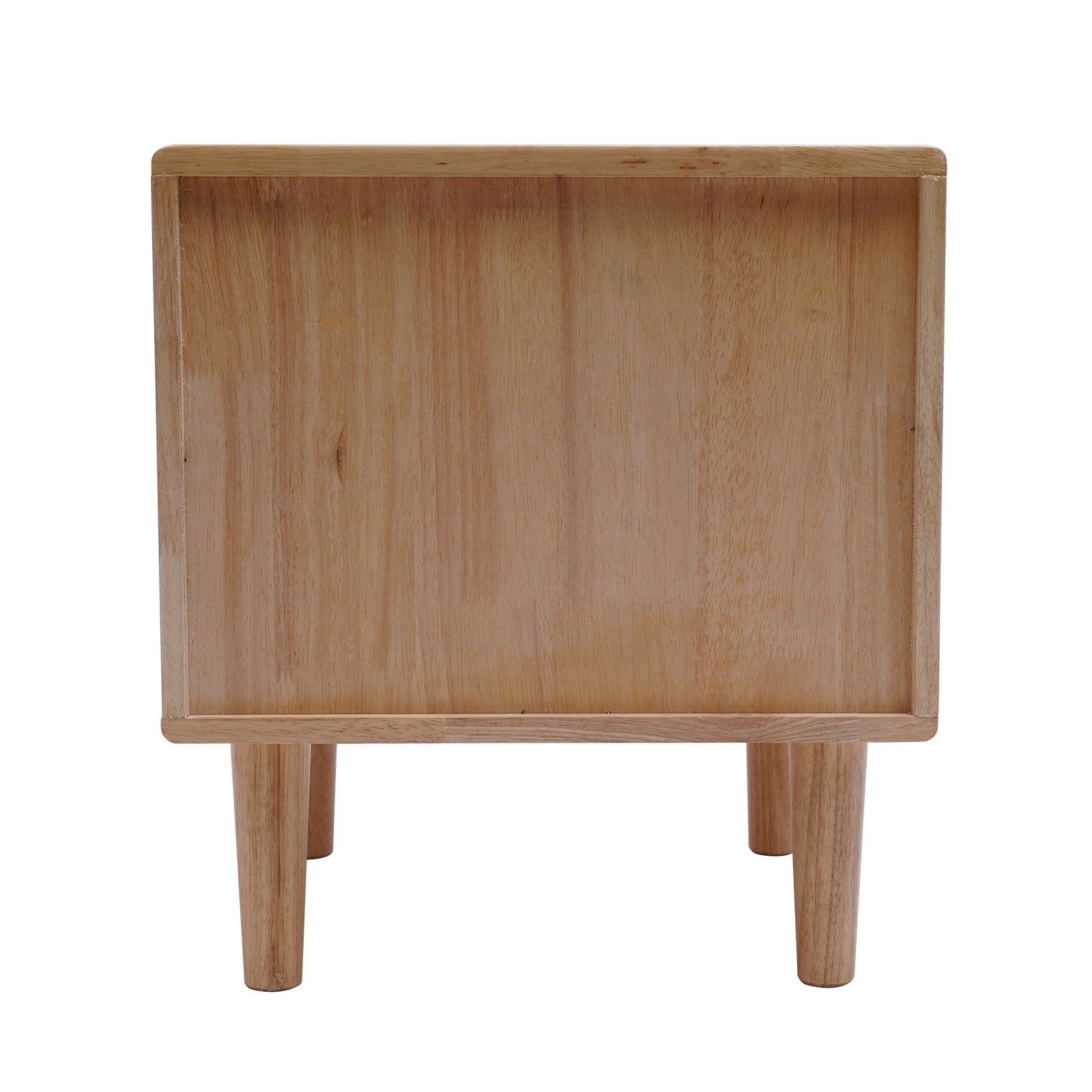 LOYALHEARTDY 2 Layers Rustic Bedside Table Nightstand Bedroom Storage Organizer Living Rooms Sofa End Side Table With Drawer