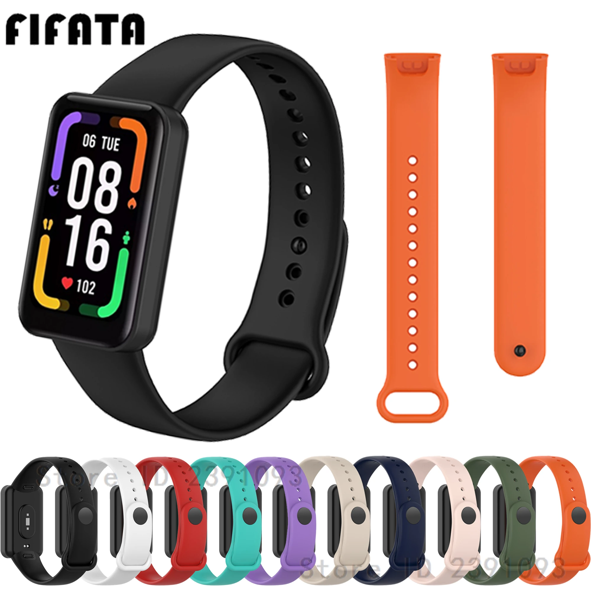 Silicone Watchband For Redmi Smart Band Pro Strap Samrtwatch Wrist Strap  For Redmi Band Pro Wristband Bracelet Correa - Smart Accessories -  AliExpress