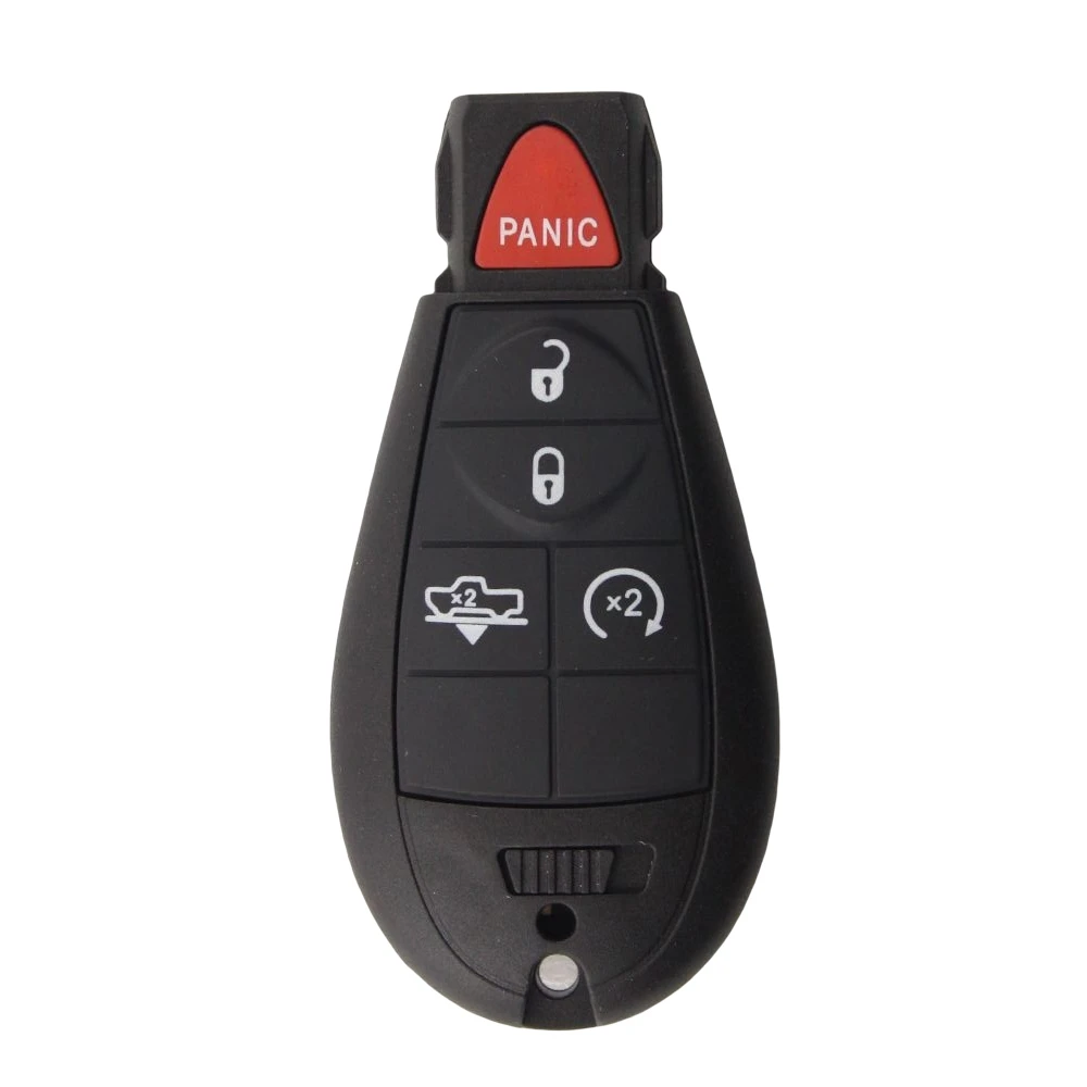 For Dodge Ram 1500 2500 3500 Remote Control Key 5-Button Car Key GQ4-53T With Chip ID46 433 Frequency Semi-Car 2013-