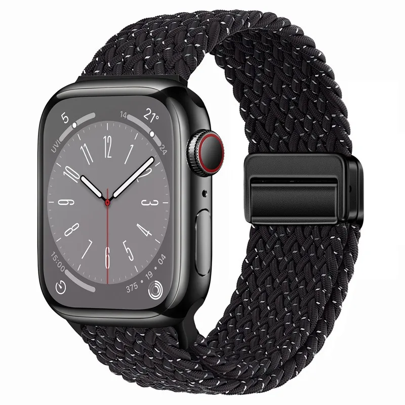 Elegant Braided Magnetic Nylon Bracelet