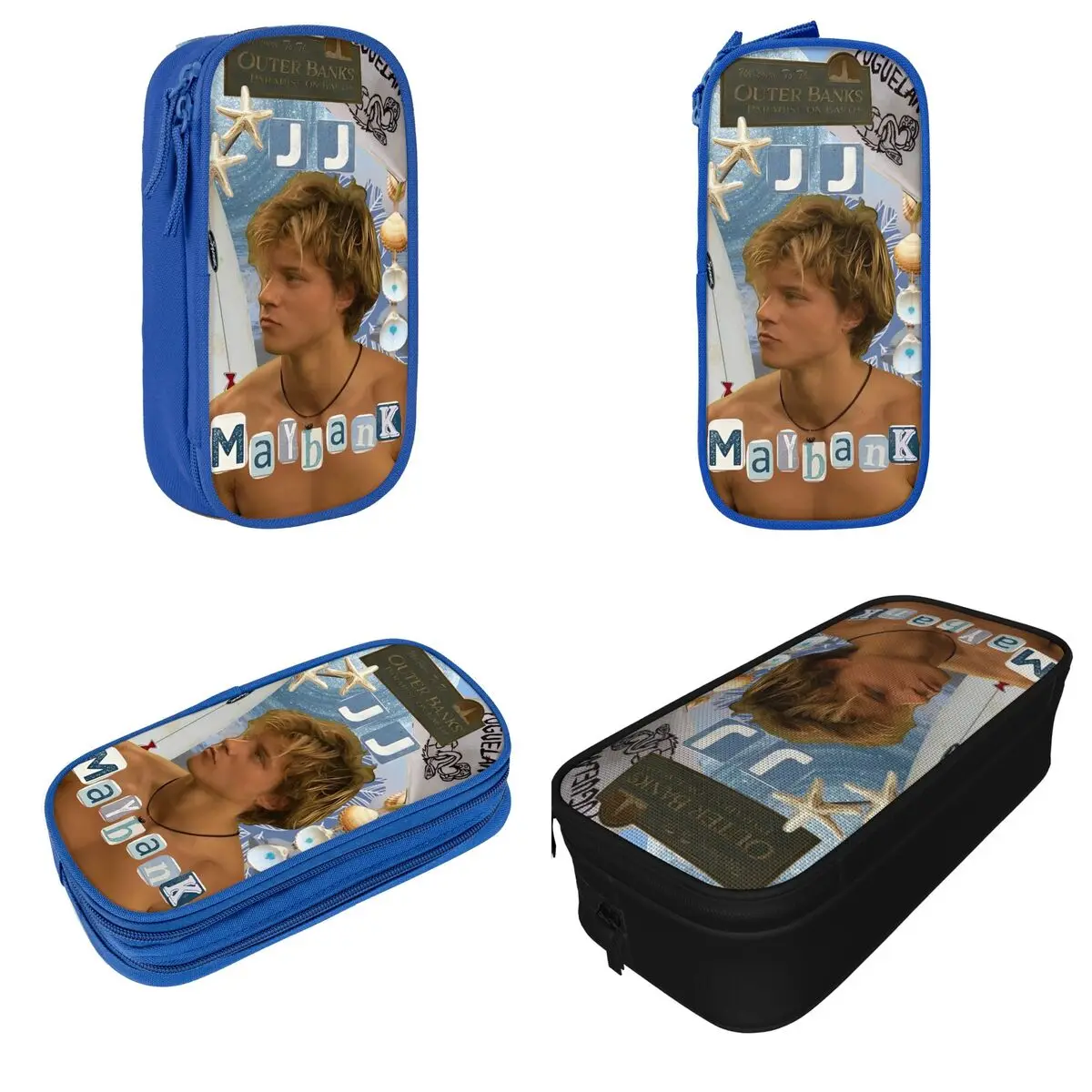Outerbanks Pencil Cases JJ Maybank Pencilcases Pen Holder Kids Large Storage Bags School Supplies Gifts Stationery