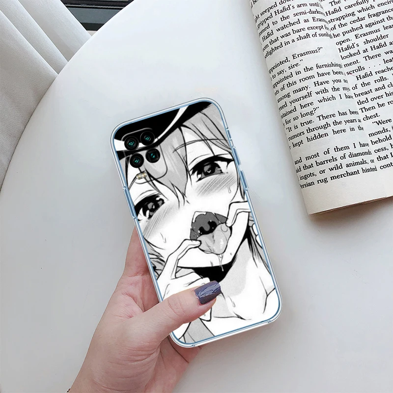 Kawaii Girl Transparent Phone Case - Japan-Inspired Design