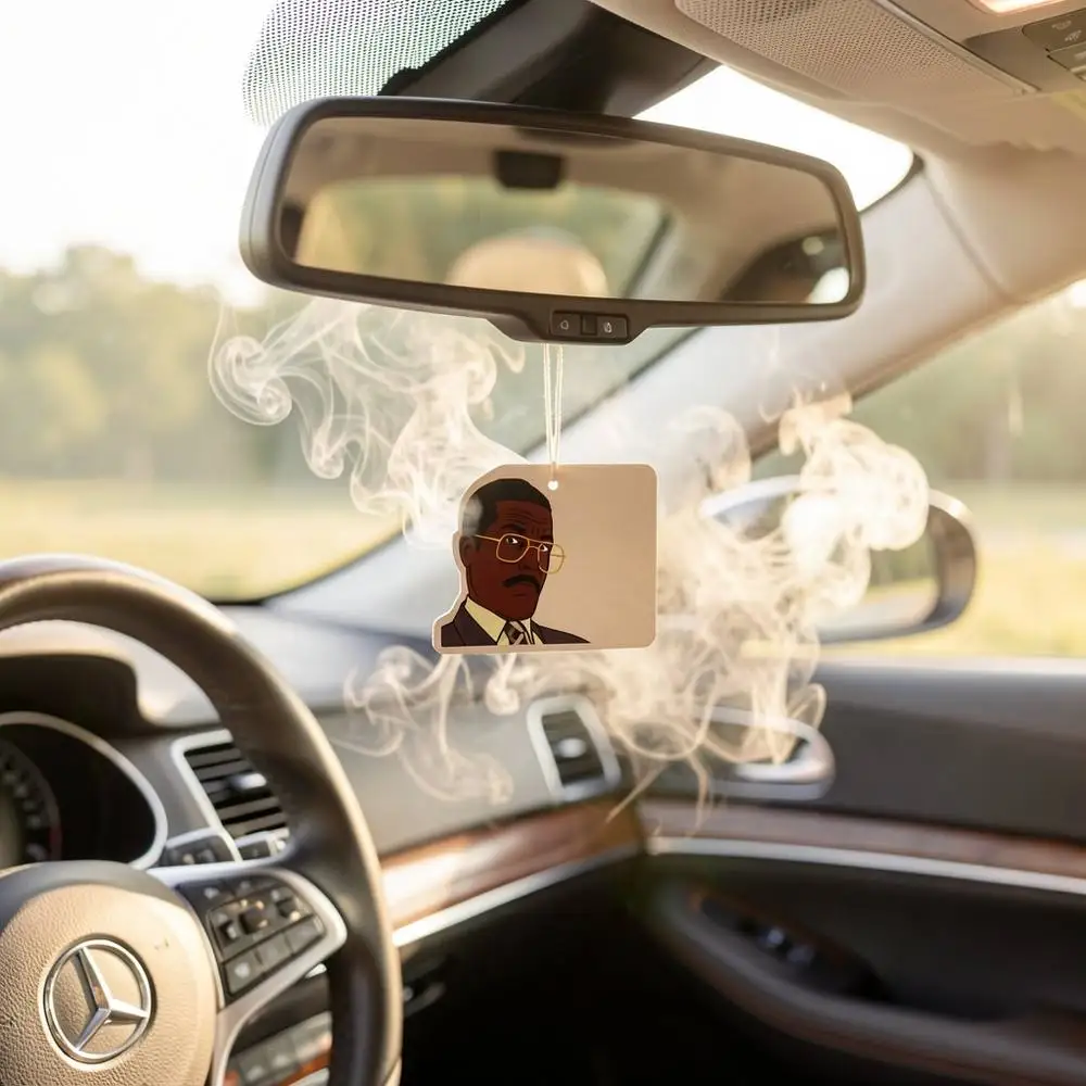 Car Air Purifier Paper 2D Scent Diffuser Natural Essential Oil Aroma Home Car Decor Accessory