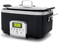 Elite 8 - in -1 Programmable 6QT Electric Slow Cooker, Dishwasher Safe Lid & Removable Crock, PFAS-Free Healthy Ceramic Nonstick 1