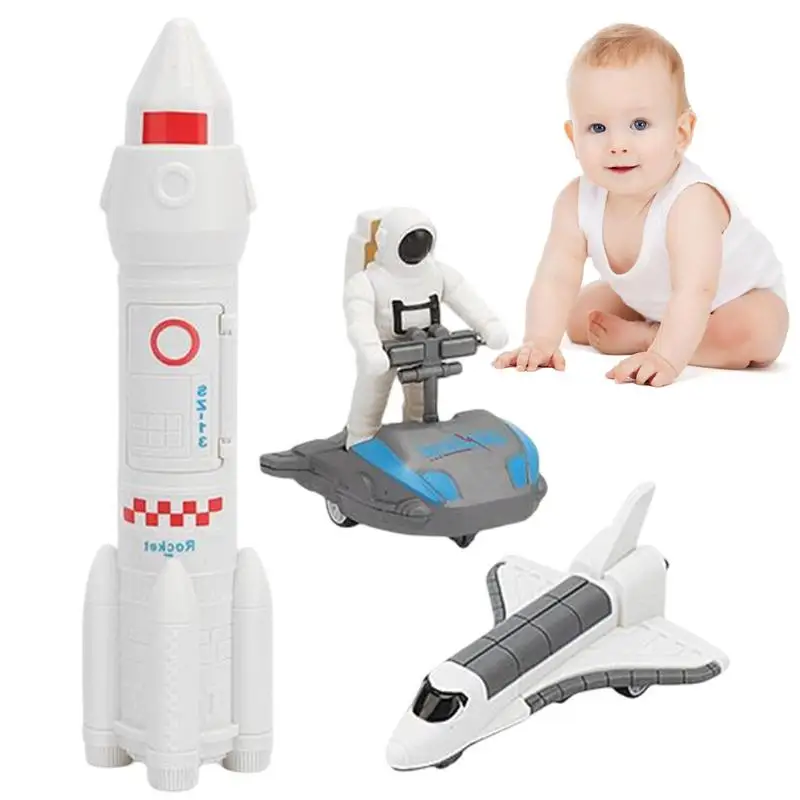 

Astronaut Figures Space Toys For Kids Rocket Ship Toys Astronaut Venture Space Set Space Rover Shuttle Space Station Birthday