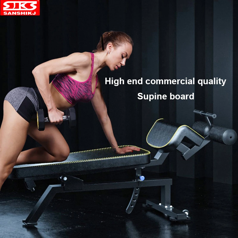 High end commercial quality supine board, home multifunctional sit up fitness chair, lean abdominal sit up training chair