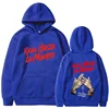 Spring and Autumn Hooded Anuel AA Real Hasta La Muerte Printed Sweatshirt Streetwear Rapper Loose Pullover Casual Hooded Top3 4