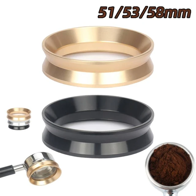 Distribuidor de café, herramienta de distribución de Espresso/nivelador, 3  pendientes en ángulo, Tamper de palma ajustable, se adapta a portafiltro de  51/53/58mm - AliExpress